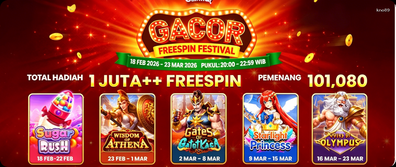 Login kno89 Sekarang Bonus Melimpah